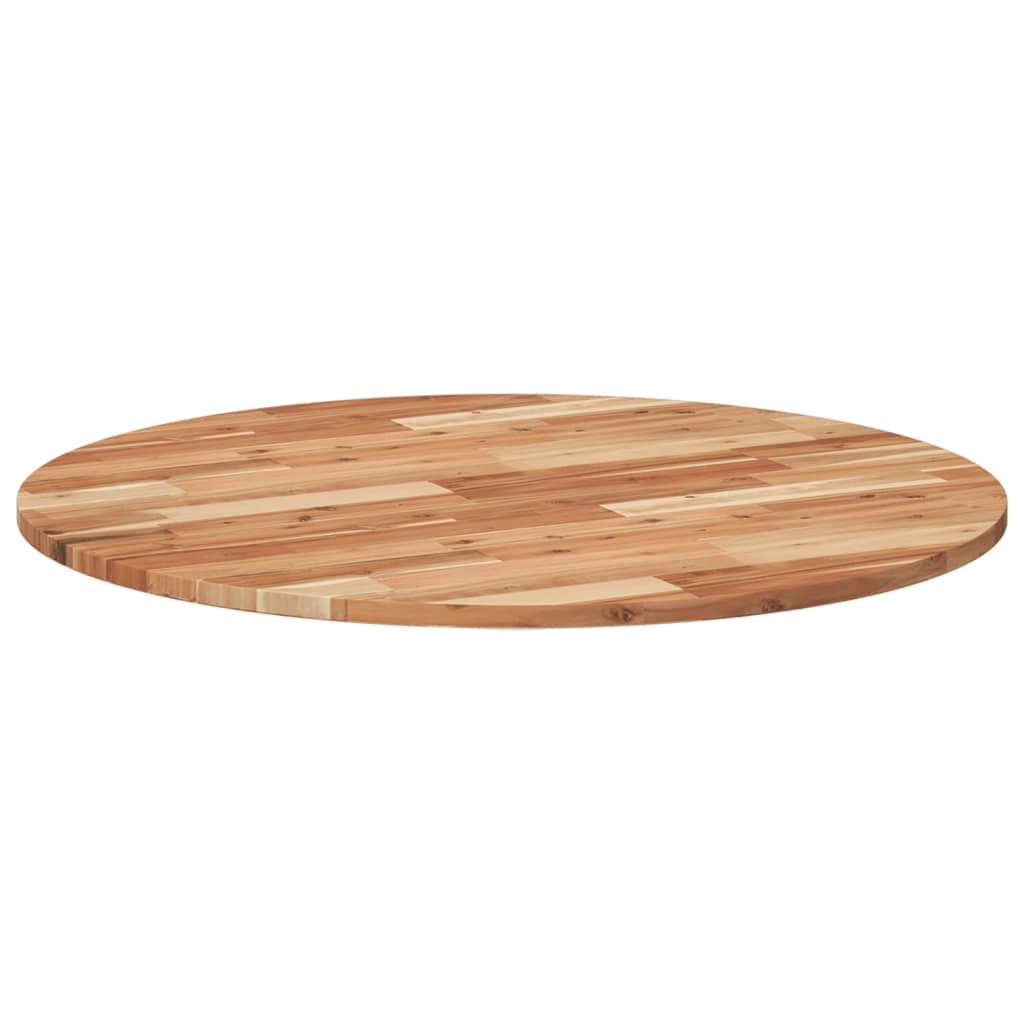 Tafelblad Rond Massief Acaciahout Ø 90 x 2 cm