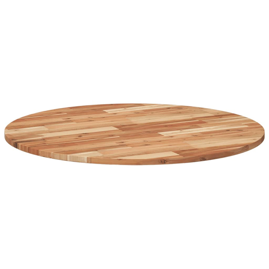 Tafelblad Rond Massief Acaciahout Ø 90 x 2 cm