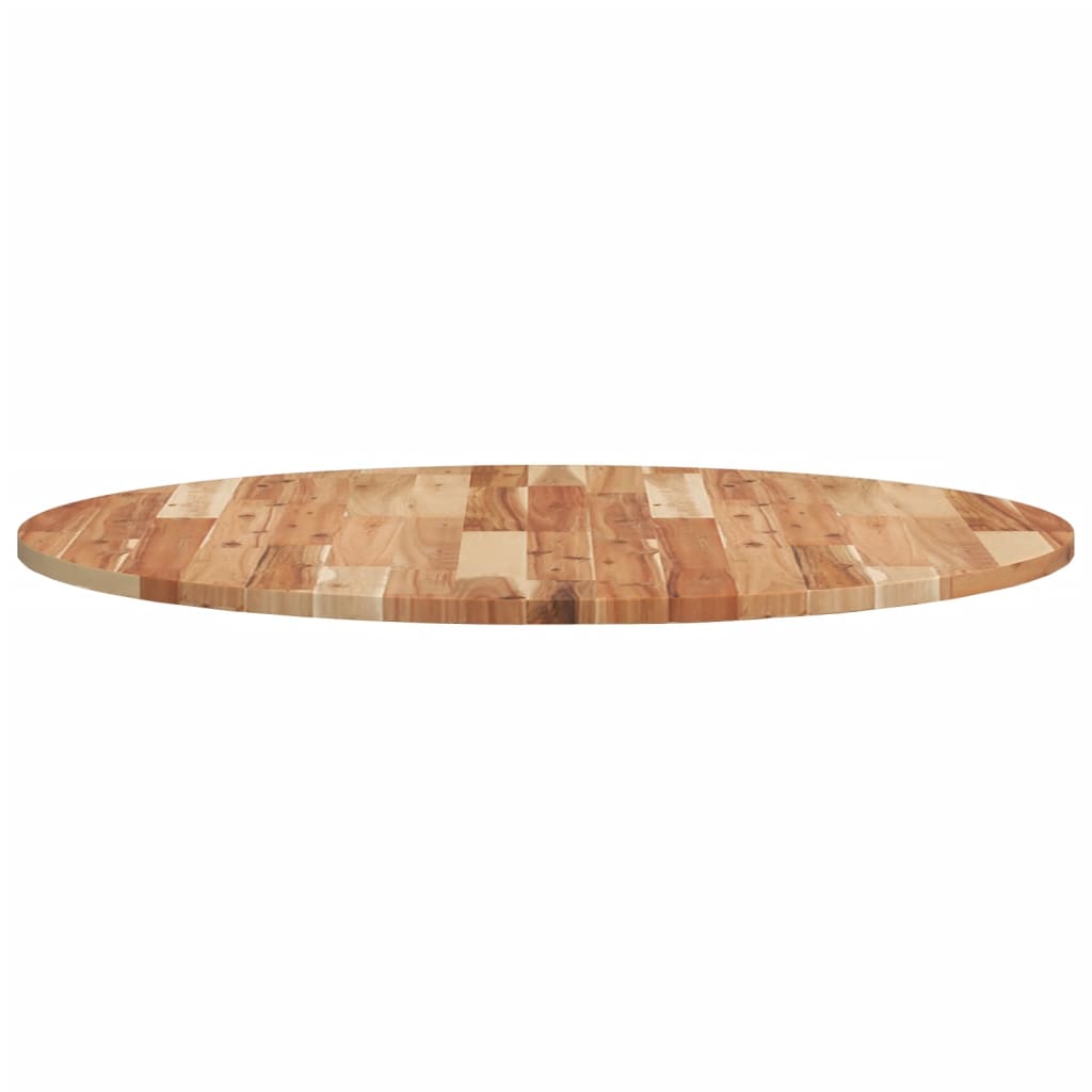 Tafelblad Rond Massief Acaciahout Ø 90 x 2 cm
