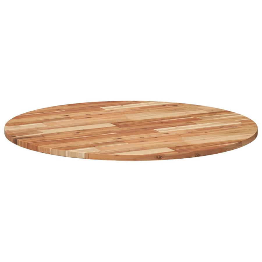 Tafelblad Rond Massief Acaciahout Ø 90 x 2 cm