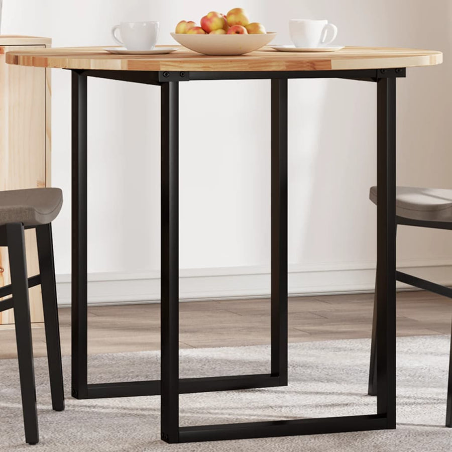 Tafelblad Rond Massief Acaciahout Ø 90 x 2 cm