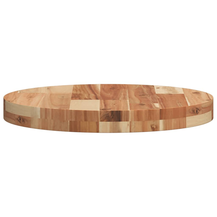 Tafelblad rond Ø 40x4 cm massief acaciahout