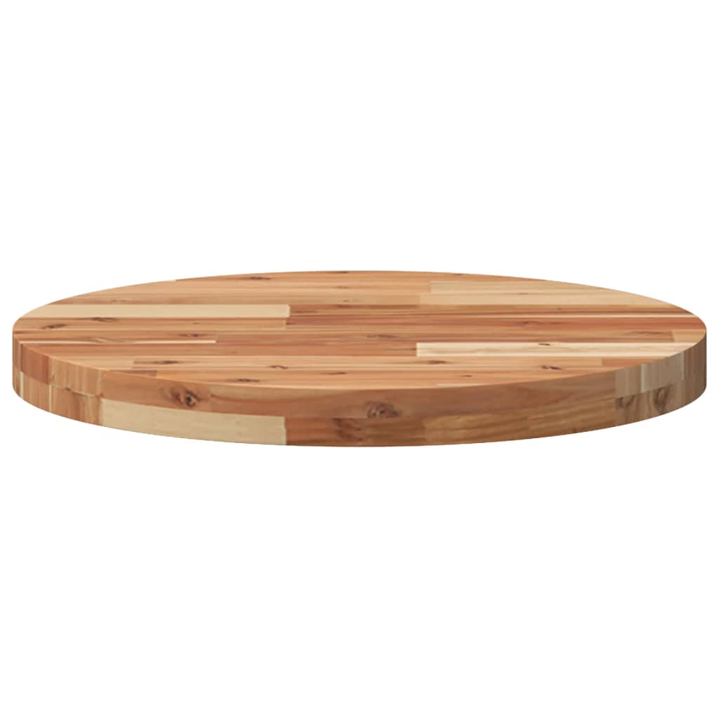 Tafelblad rond Ø 50x4 cm massief acaciahout