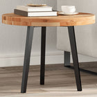Tabletop round Ø 50x4 cm solid acacia wood