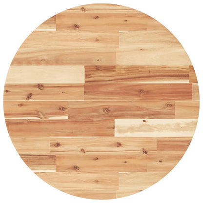 Tafelblad rond Ø 60x4 cm massief acaciahout