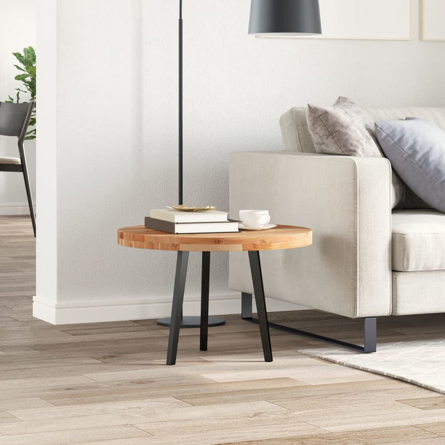 Tafelblad rond Ø 60x4 cm massief acaciahout