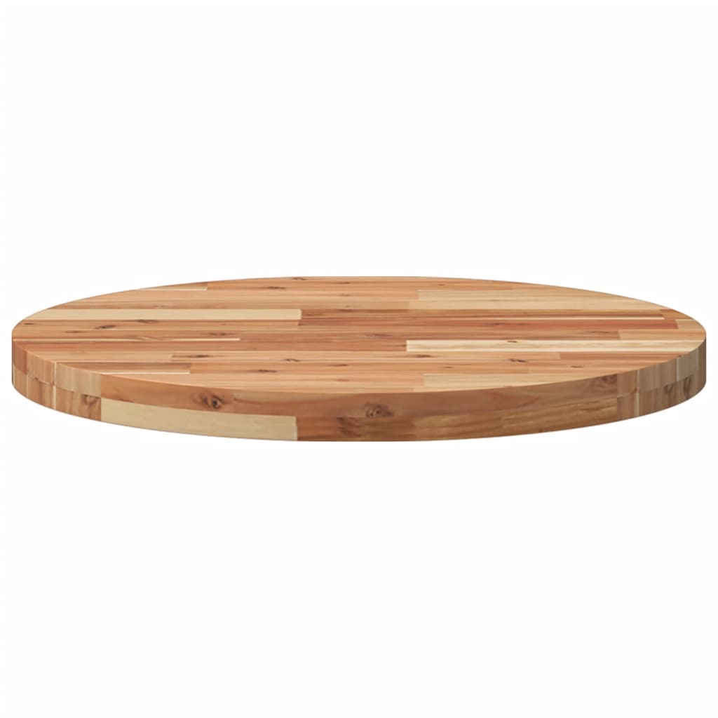 Tafelblad rond Ø 60x4 cm massief acaciahout