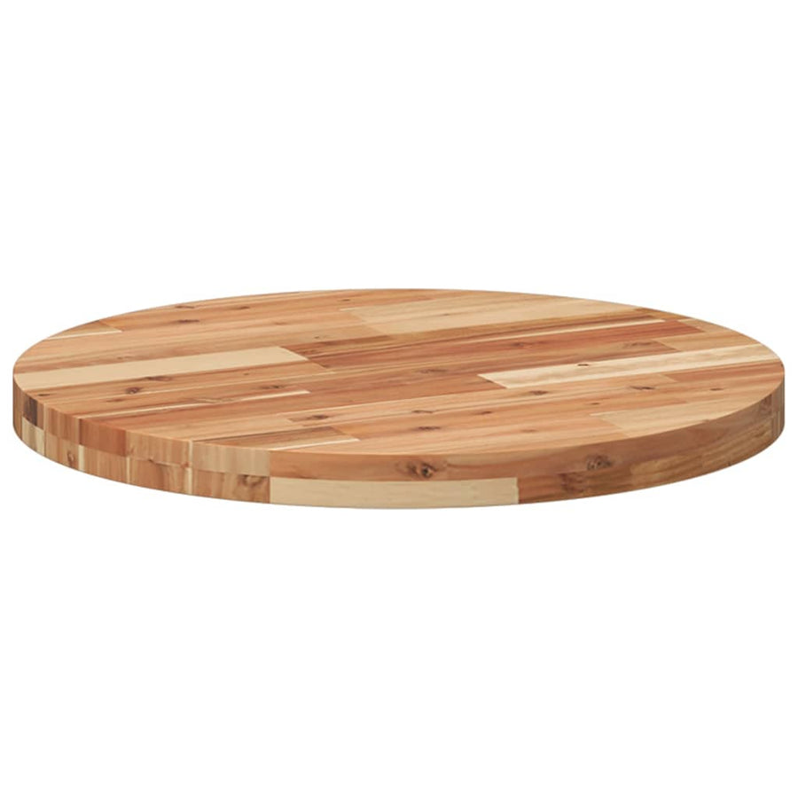 Tafelblad rond Ø 60x4 cm massief acaciahout