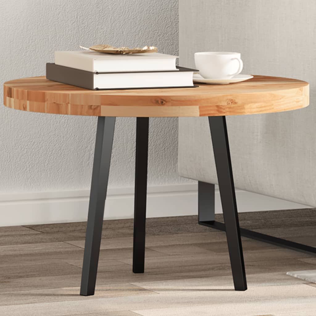 Tafelblad rond Ø 60x4 cm massief acaciahout