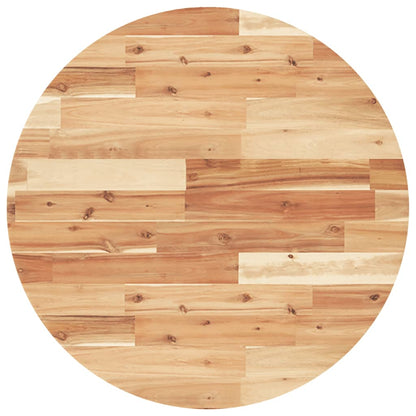 Tafelblad rond Ø 70x4 cm massief acaciahout