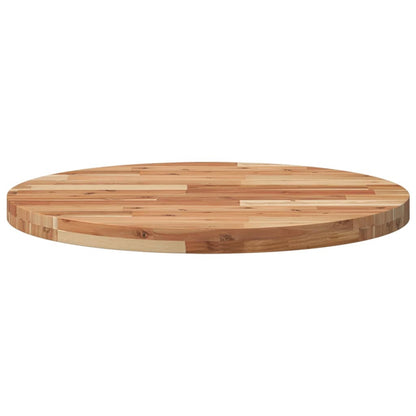 Tafelblad rond Ø 70x4 cm massief acaciahout