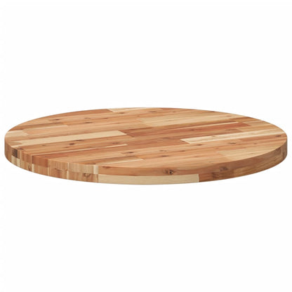 Tafelblad rond Ø 70x4 cm massief acaciahout