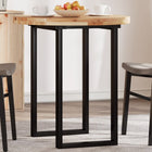 Tabletop round Ø 70x4 cm solid acacia wood