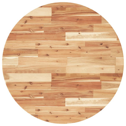 Tafelblad rond Ø 80x4 cm massief acaciahout