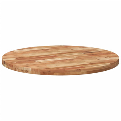 Tafelblad rond Ø 90x4 cm massief acaciahout