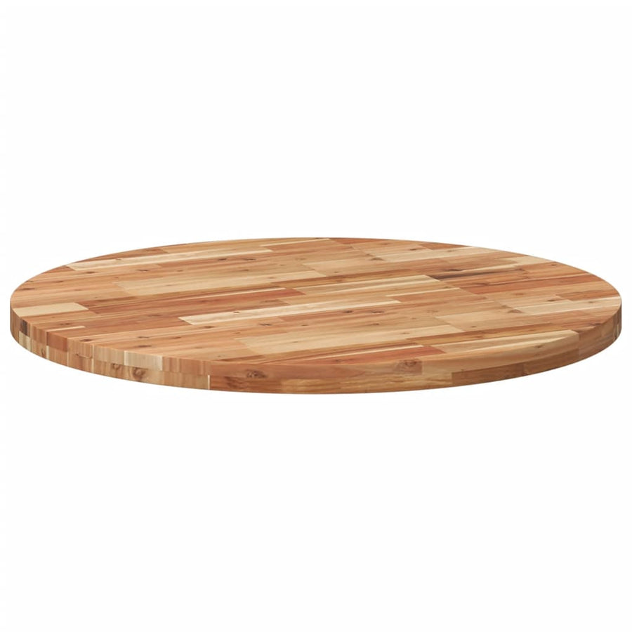 Tafelblad rond Ø 90x4 cm massief acaciahout