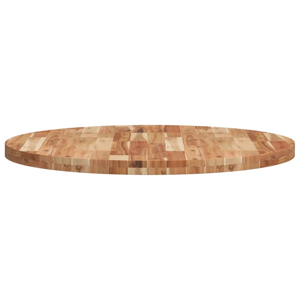 Tafelblad rond Ø 90x4 cm massief acaciahout
