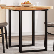 Tafelblad rond Ø 90 cm massief acaciahout