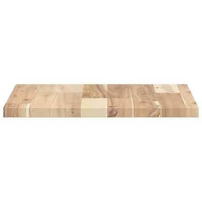 Tafelblad Vierkant Massief Acaciahout 40 x 40 x 2 cm Naturel (onafgewerkt)