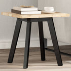 Tabletop square 40x40x2 cm solid acacia wood