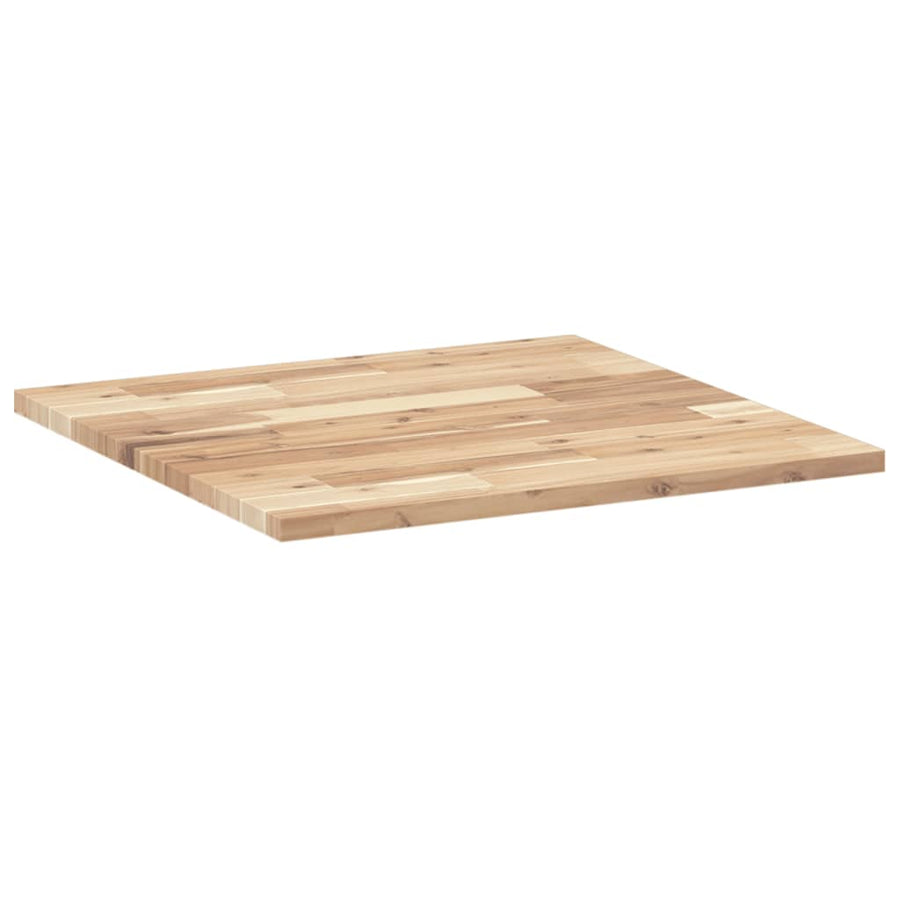 Tafelblad vierkant 60x60x2 cm massief acaciahout