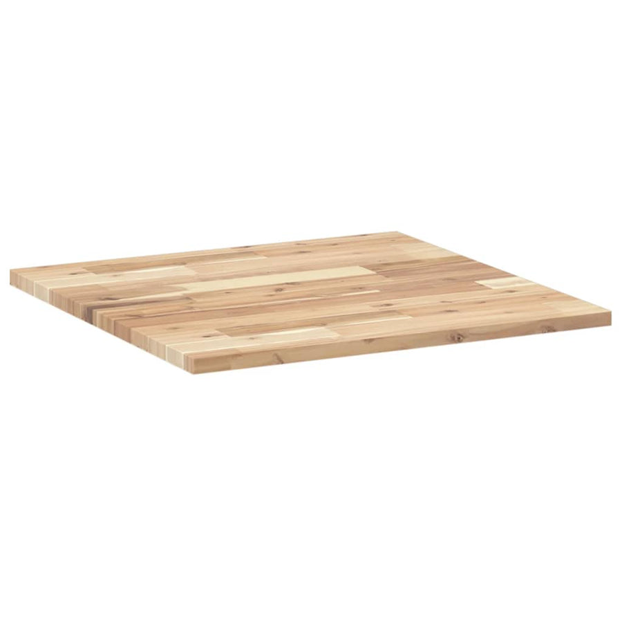 Tafelblad vierkant 60x60x2 cm massief acaciahout