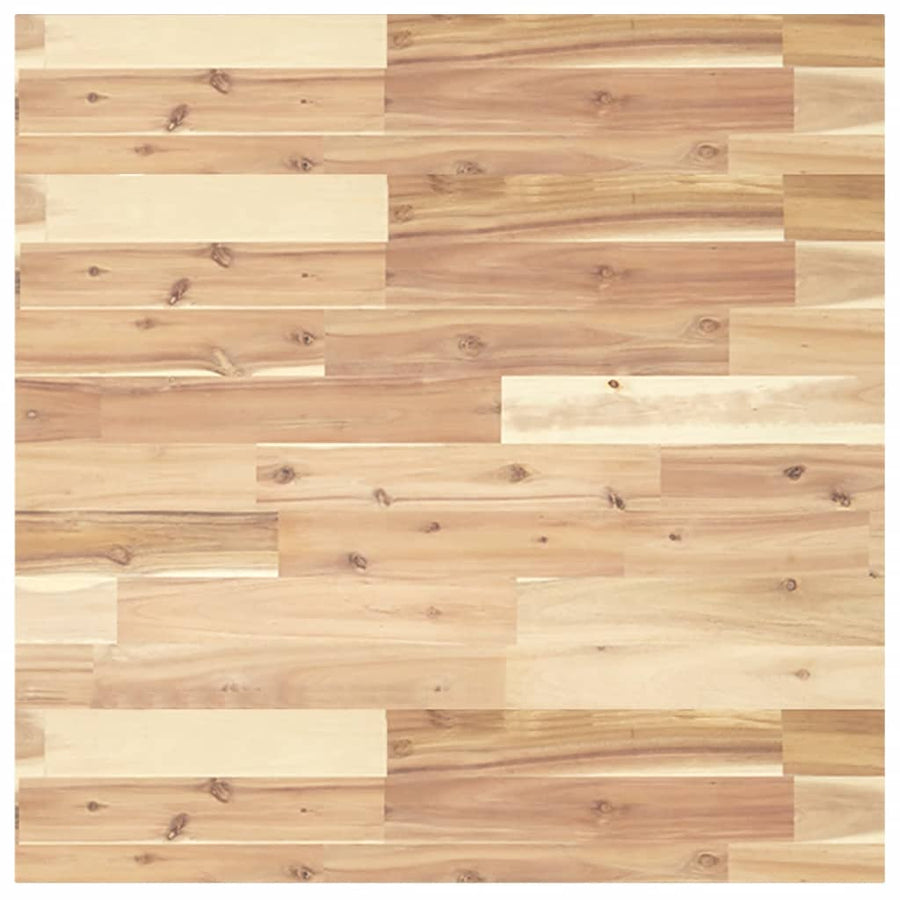 Tafelblad vierkant 70x70x2 cm massief acaciahout