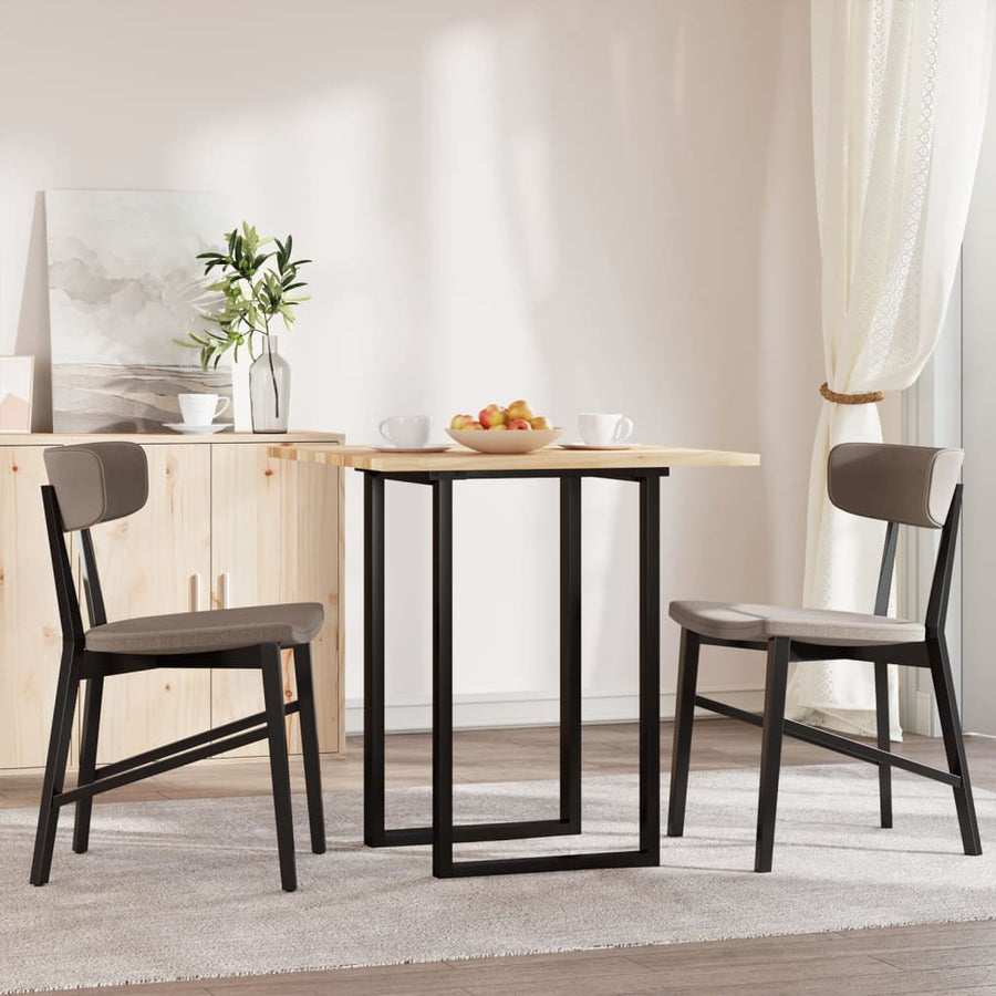 Tafelblad vierkant 70x70x2 cm massief acaciahout