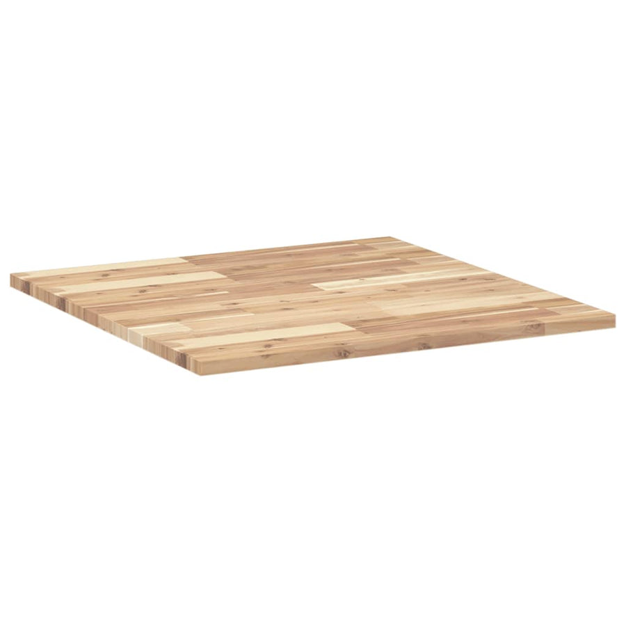 Tafelblad vierkant 70x70x2 cm massief acaciahout