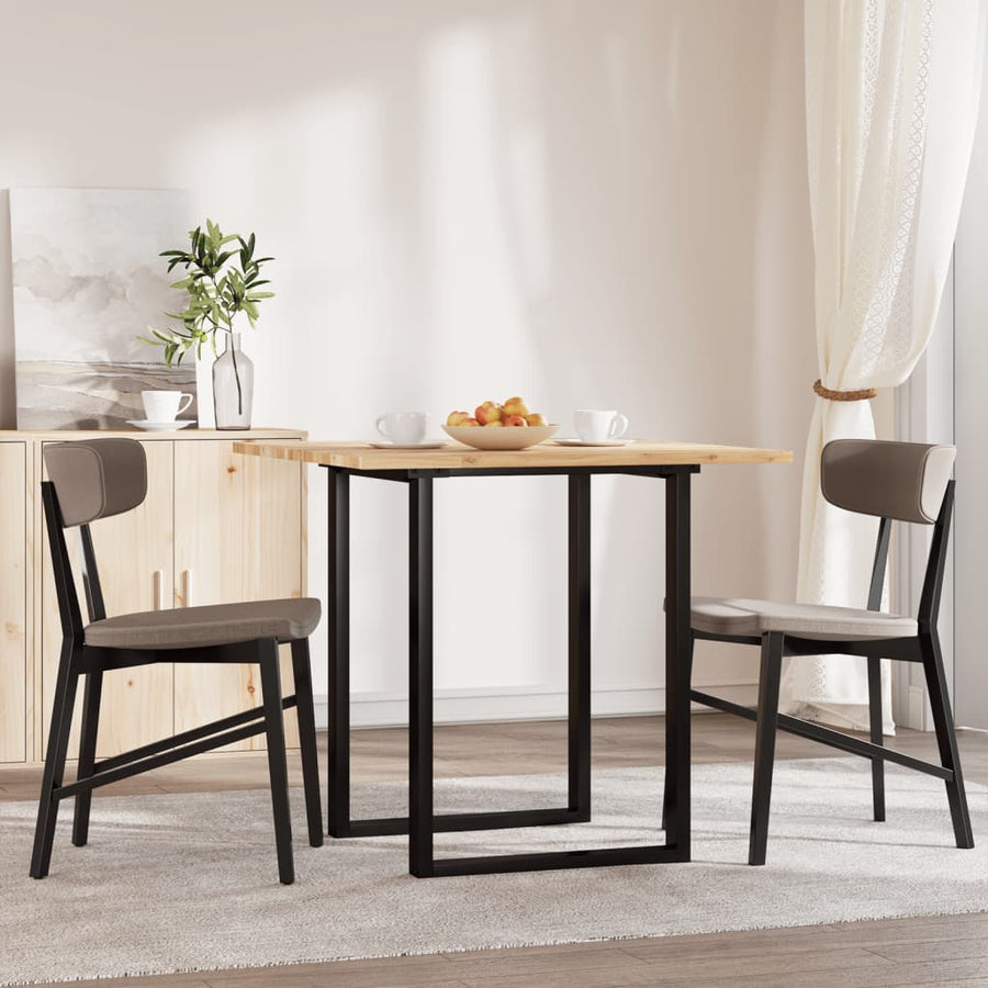 Tafelblad vierkant 80x80x2 cm massief acaciahout