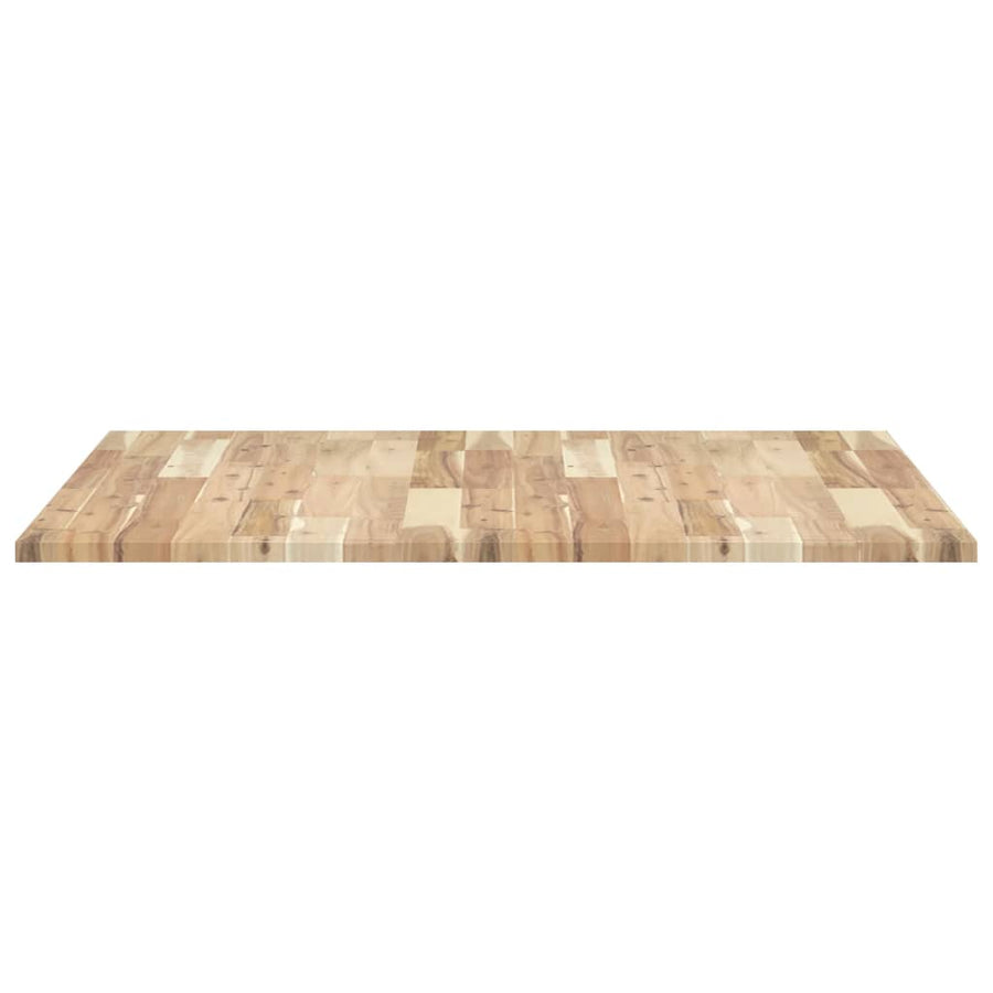 Tafelblad Vierkant Massief Acaciahout 90 x 90 x 2 cm