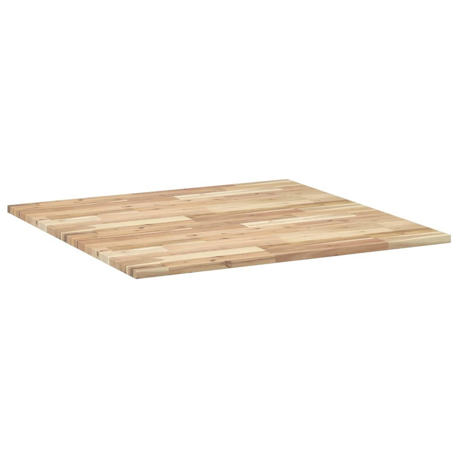 Tafelblad Vierkant Massief Acaciahout 90 x 90 x 2 cm