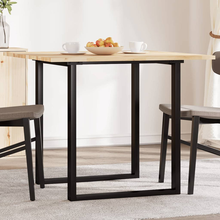 Tafelblad Vierkant Massief Acaciahout 90 x 90 x 2 cm