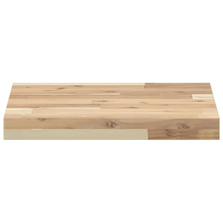 Tafelblad Vierkant Massief Acaciahout 40 x 40 x 4 cm