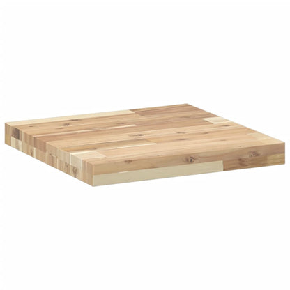 Tafelblad Vierkant Massief Acaciahout 40 x 40 x 4 cm