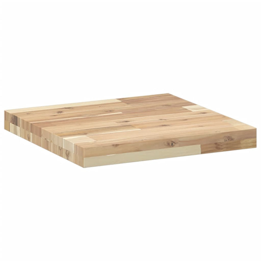 Tafelblad Vierkant Massief Acaciahout 40 x 40 x 4 cm