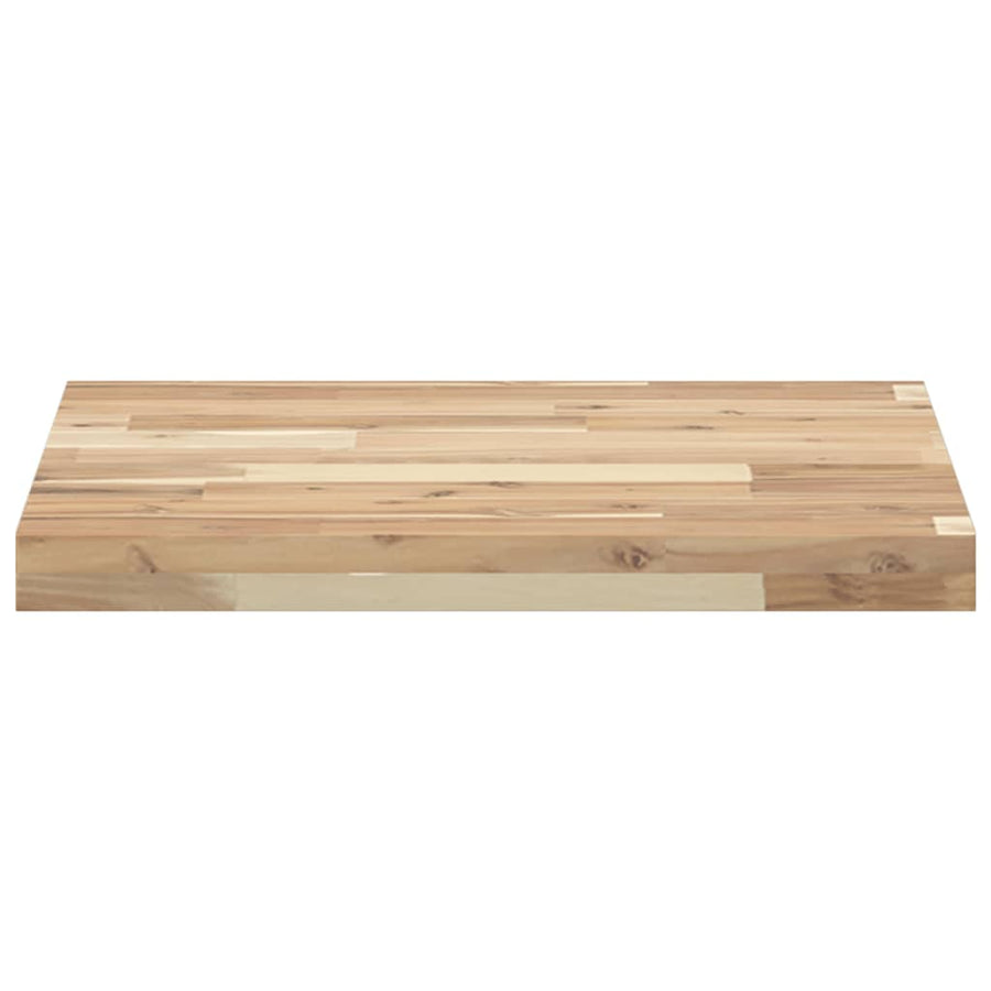 Tafelblad Vierkant Massief Acaciahout 50 x 50 x 4 cm