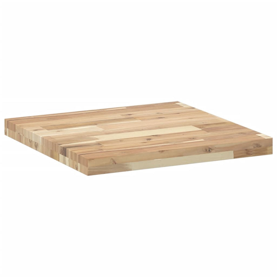 Tafelblad Vierkant Massief Acaciahout 50 x 50 x 4 cm