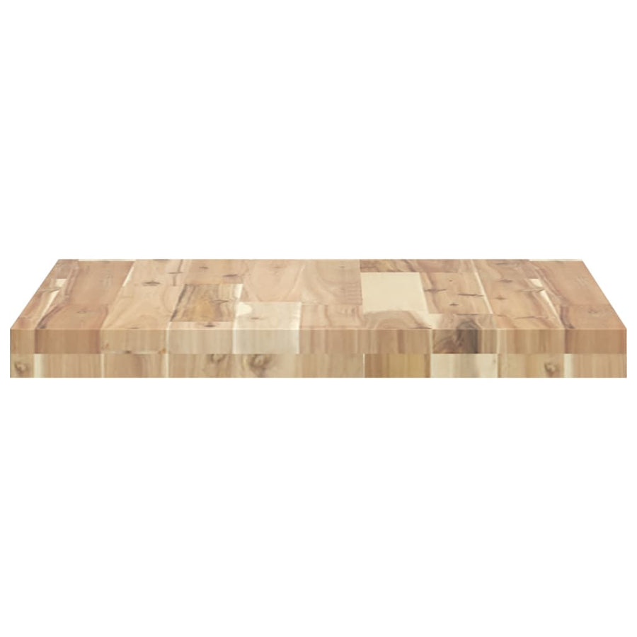 Tafelblad Vierkant Massief Acaciahout 50 x 50 x 4 cm