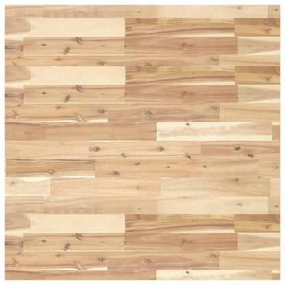 Tafelblad Vierkant Massief Acaciahout 80 x 80 x 4 cm