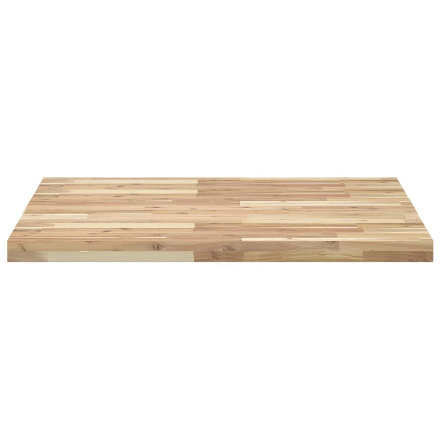 Tafelblad Vierkant Massief Acaciahout 80 x 80 x 4 cm