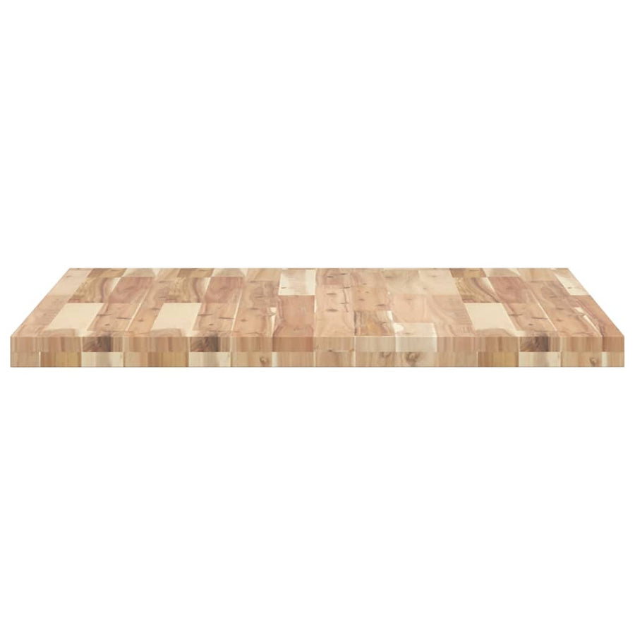 Tafelblad Vierkant Massief Acaciahout 80 x 80 x 4 cm