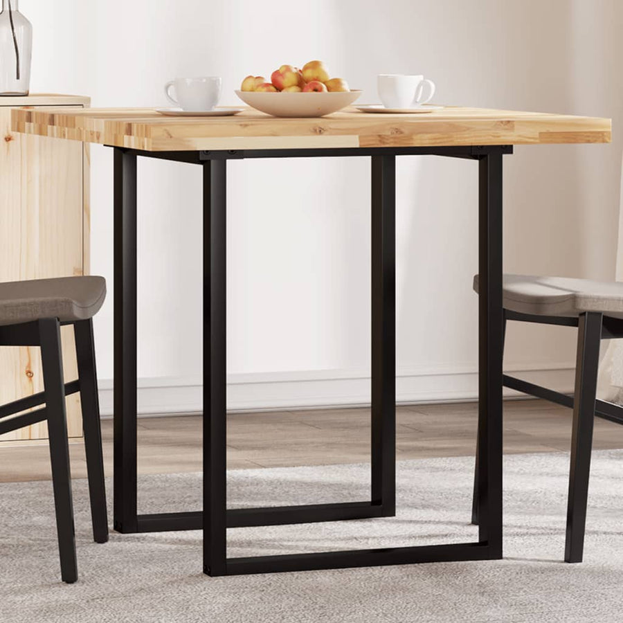 Tafelblad Vierkant Massief Acaciahout 80 x 80 x 4 cm