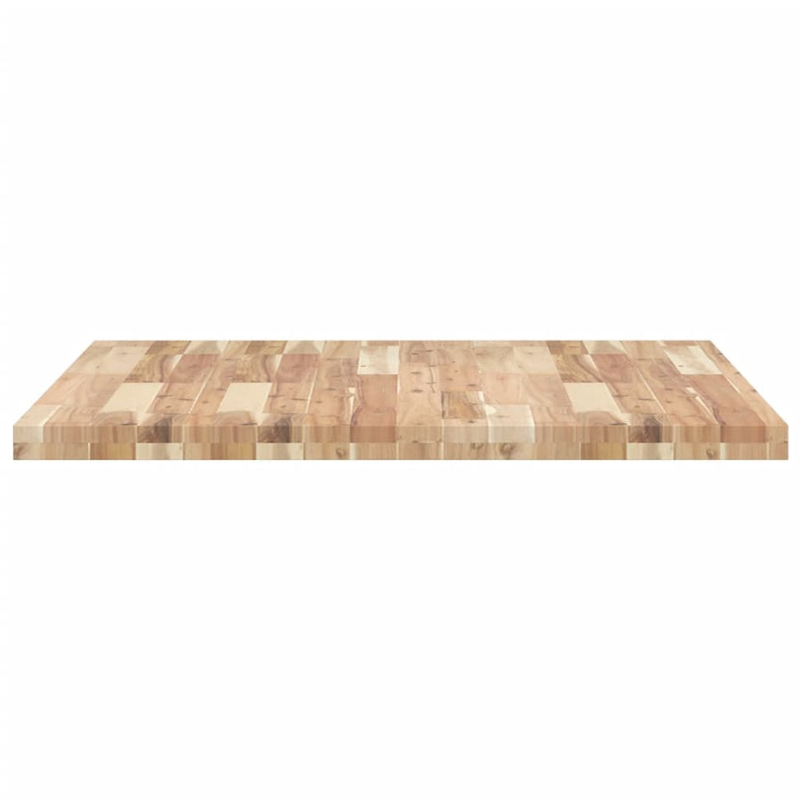 Tafelblad vierkant 90x90x4 cm massief acaciahout