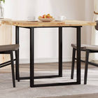 Tabletop square 90x90x4 cm solid acacia wood