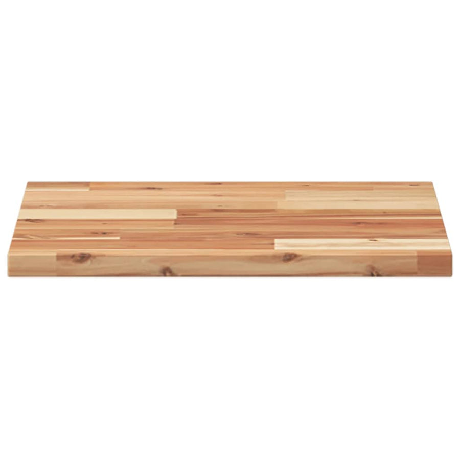 Tafelblad Vierkant Massief Acaciahout 40 x 40 x 2 cm Olie-afwerking