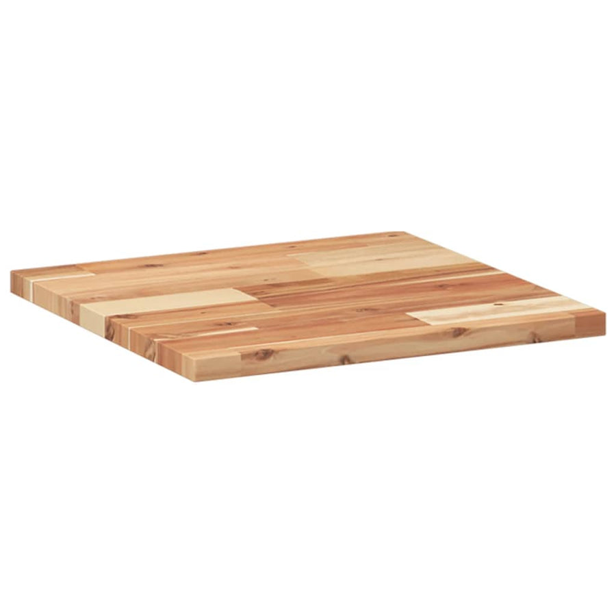Tafelblad Vierkant Massief Acaciahout 40 x 40 x 2 cm Olie-afwerking