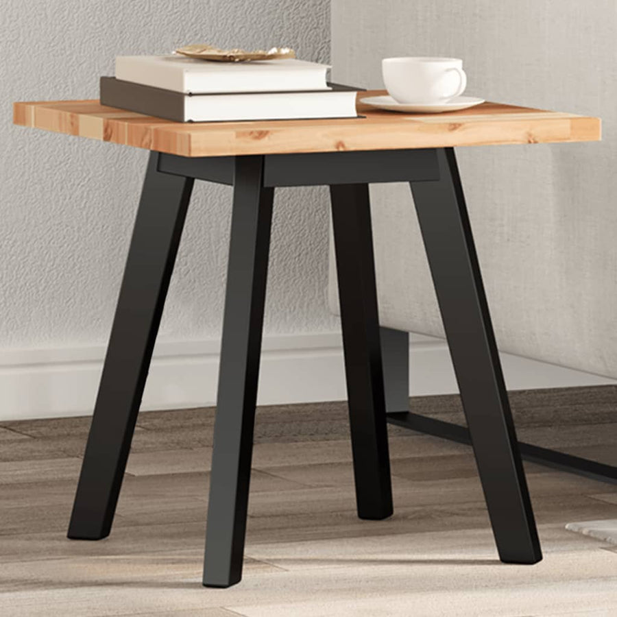 Tafelblad Vierkant Massief Acaciahout 40 x 40 x 2 cm Olie-afwerking