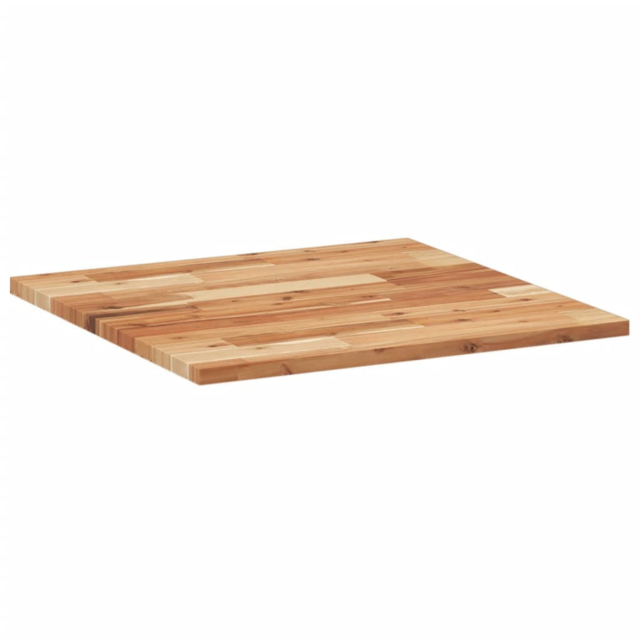 Tafelblad vierkant 60x60x2 cm massief acaciahout