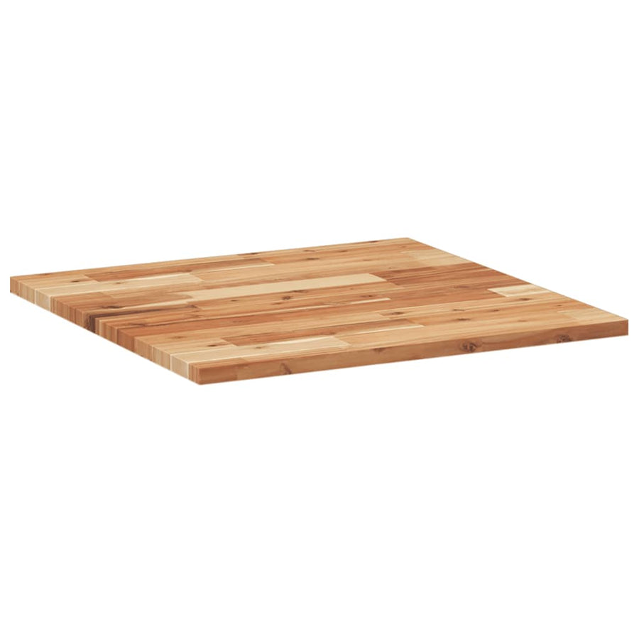 Tafelblad vierkant 60x60x2 cm massief acaciahout